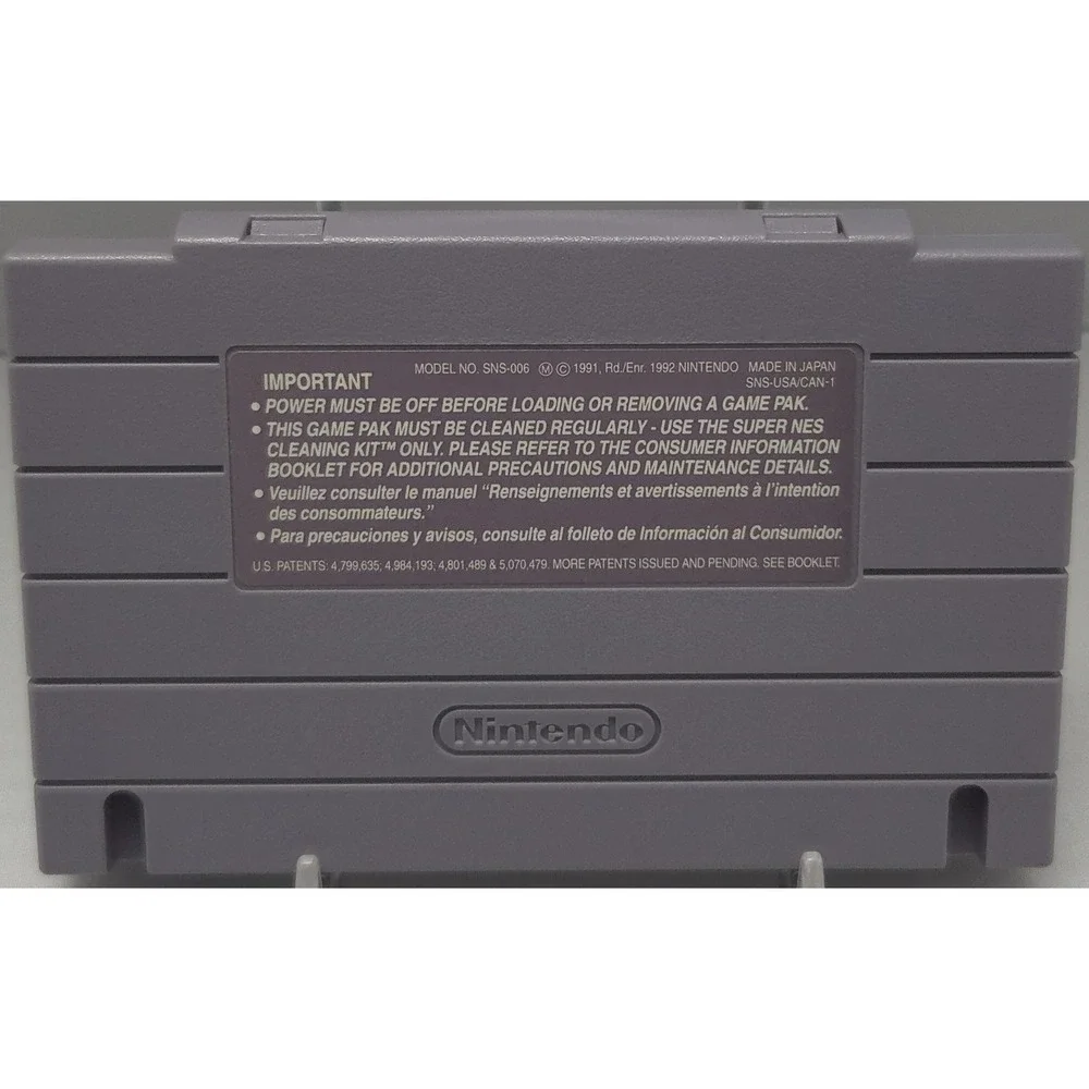 Nintendo SNS-SC-USA-2 Sim City SNES Game Cartridge NTSC-U 11 Stamp Tested